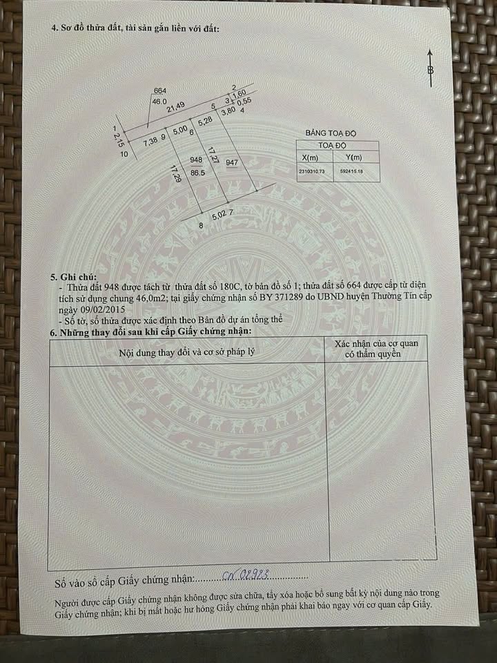 Đất thổ cư Thôn Xâm Động 86.5m² giá thỏa thuận - Đường ô tô tránh thoải mái!