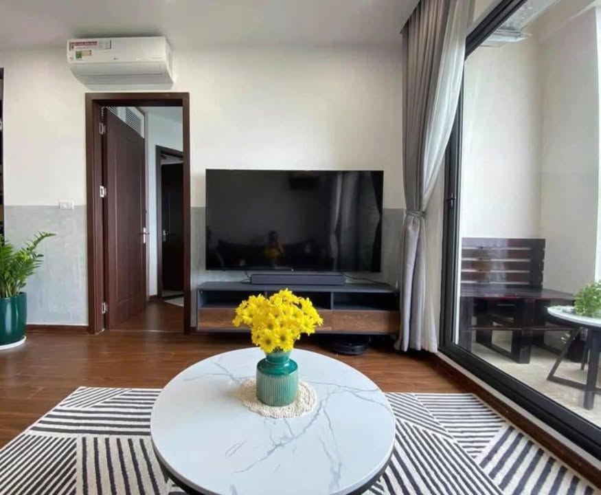 Căn hộ Intracom Riverside Đông Anh 60m² giá 4.7 tỷ - Full nội thất đẹp, view công viên