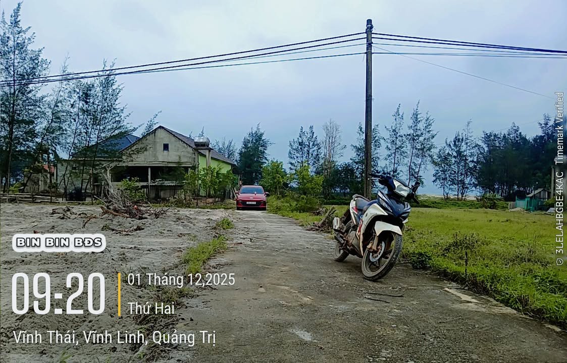 Đất thổ cư Vĩnh Thái, Quảng Trị 154m² - Gần biển, giá thỏa thuận!
