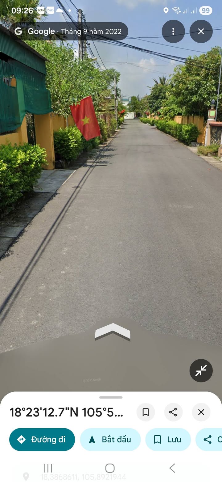 Đất thổ cư Trần Phú, TP Hà Tĩnh 185m² giá 2.3 tỷ - Đường ô tô tránh nhau!