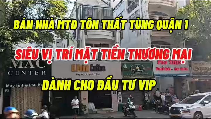Bán FrontHouse Tôn Thất Tùng Quận 1 431m² giá 320 tỷ - Nở hậu gần 20m!