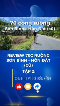 Đất nông nghiệp 70 công mặt tiền đường nhựa Sơn Bình, Hòn Đất - Cơ hội đầu tư tuyệt vời!