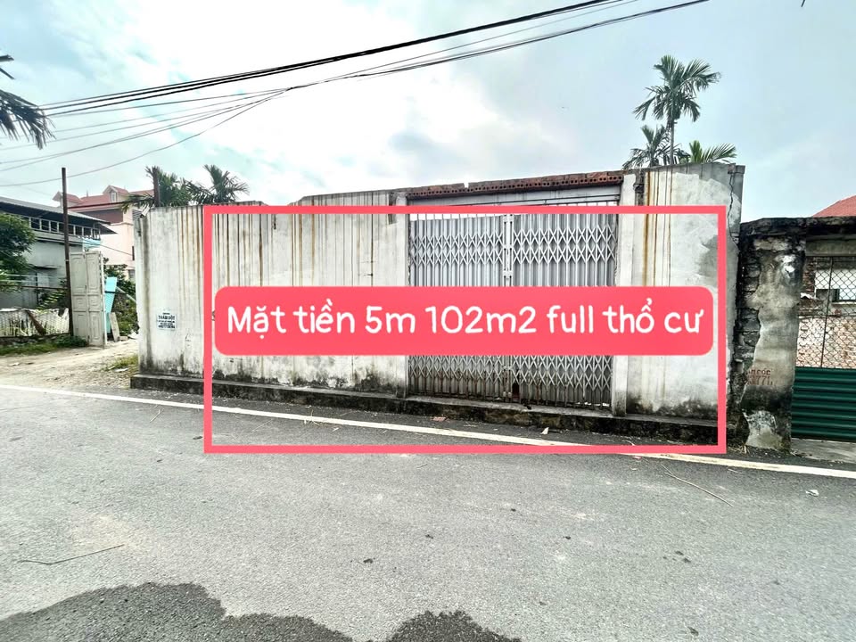 Đất nền Hoàng Quế, Đông Triều 102,3m² giá 800 triệu - Mặt tiền 5m, đường rộng rãi!