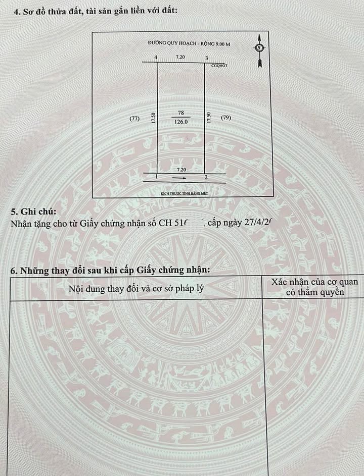 Đất nền Vinh Hưng 126m² giá 6 tỷ - Xây dựng tự do, mặt tiền rộng rãi!