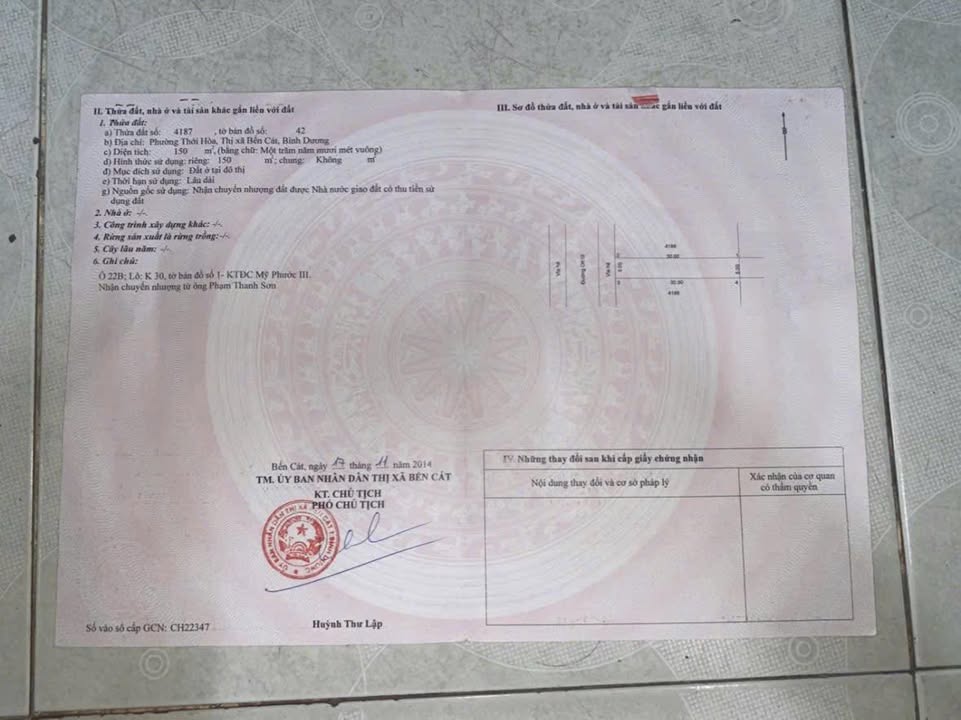 Đất thổ cư 150m² đường DK10, phường Mỹ Phước, Bến Cát - Giá chỉ 1.8 tỷ, bán gấp trong tuần!