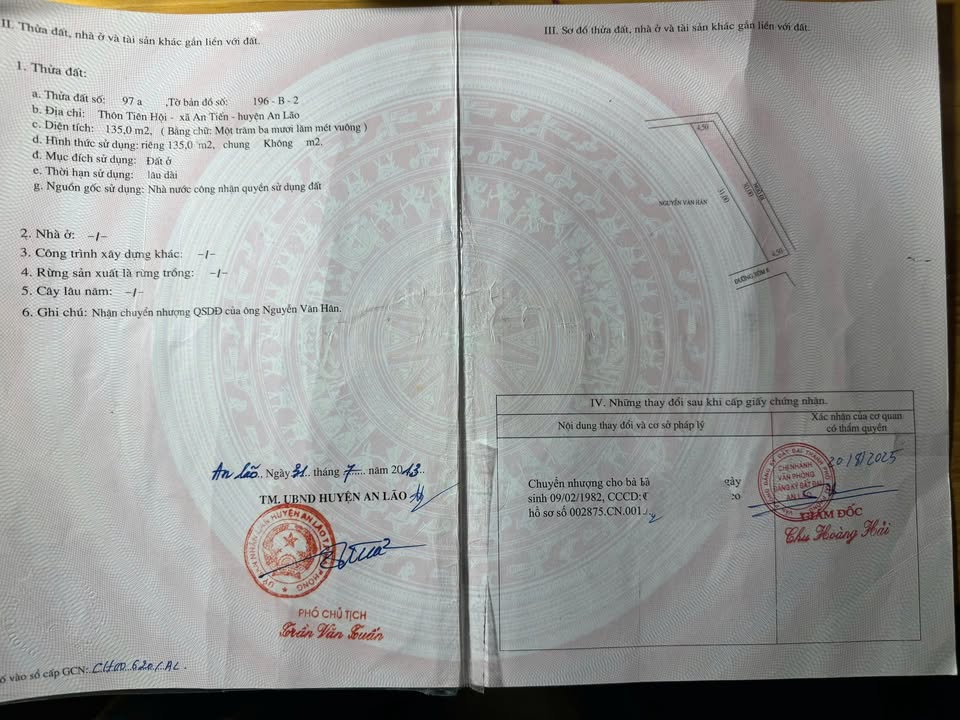 Đất nền góc Tân Hội, An Tiến 135m² - Đầu tư sinh lời tuyệt vời!