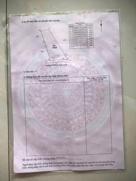 Đất thổ cư 1488m² tại ấp Ngãi Lợi B, Tân An - Giá 5.8 tỷ - Nền cao ráo, ô tô vào tận nơi!