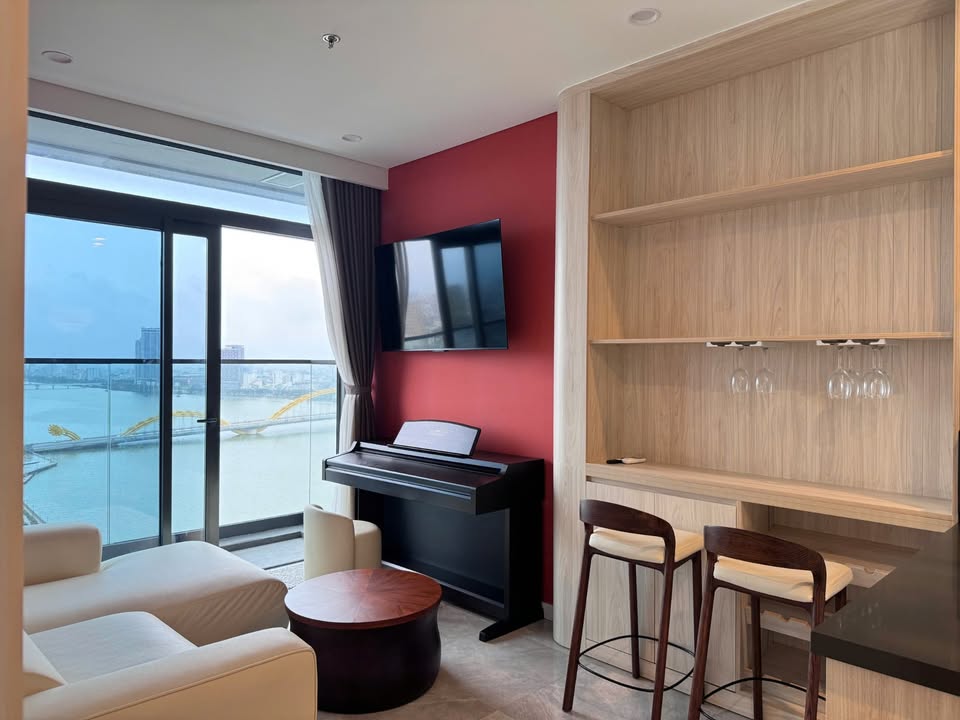 Căn hộ 1 phòng ngủ The Filmore Đà Nẵng 21m² - View cầu Rồng tuyệt đẹp