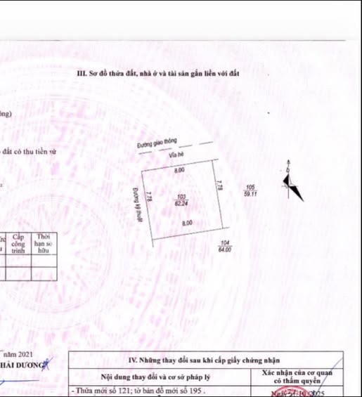 Đất nền phố Trần Khát Chân, 62.24m², giá 3 tỷ - Cơ hội đầu tư tuyệt vời!