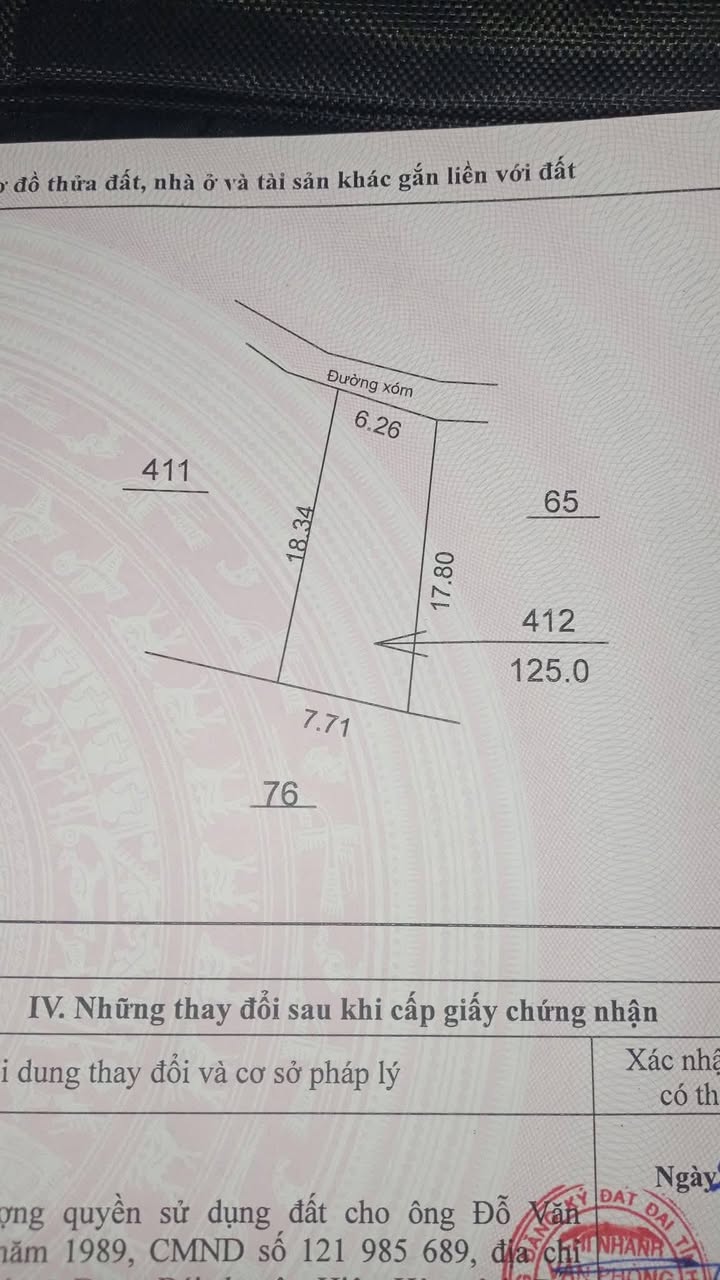 Đất thổ cư Thường Thắng, Hiệp Hòa 125m² chỉ 700 triệu - Cơ hội đầu tư hấp dẫn!