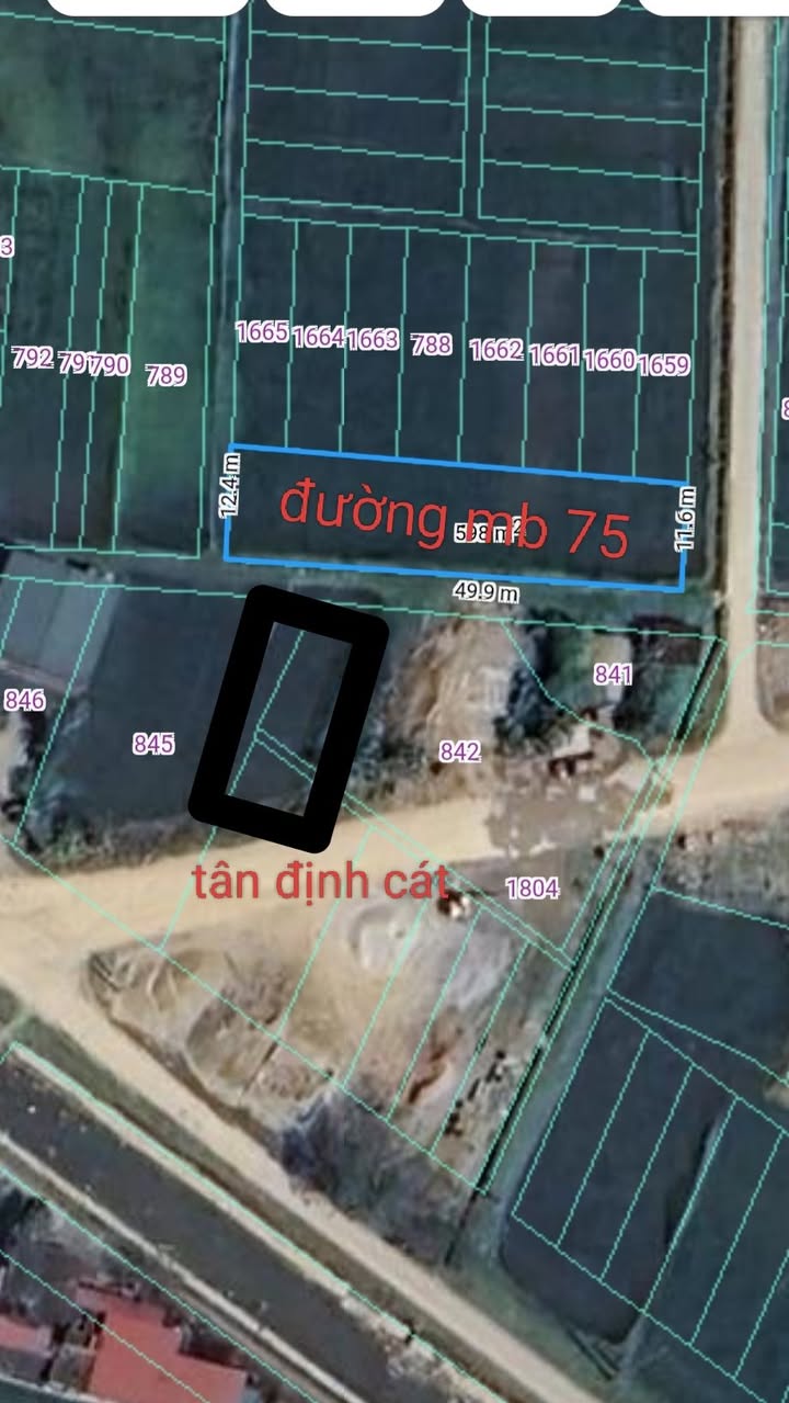 Đất nền Tân Định Cát, Quảng Xương 75m² giá thỏa thuận - Cơ hội đầu tư hấp dẫn!