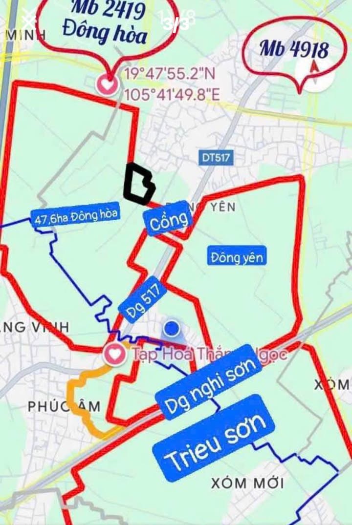 Đất nền Đông Yên 100m² giá chỉ 1 tỷ - Cơ hội đầu tư hấp dẫn!