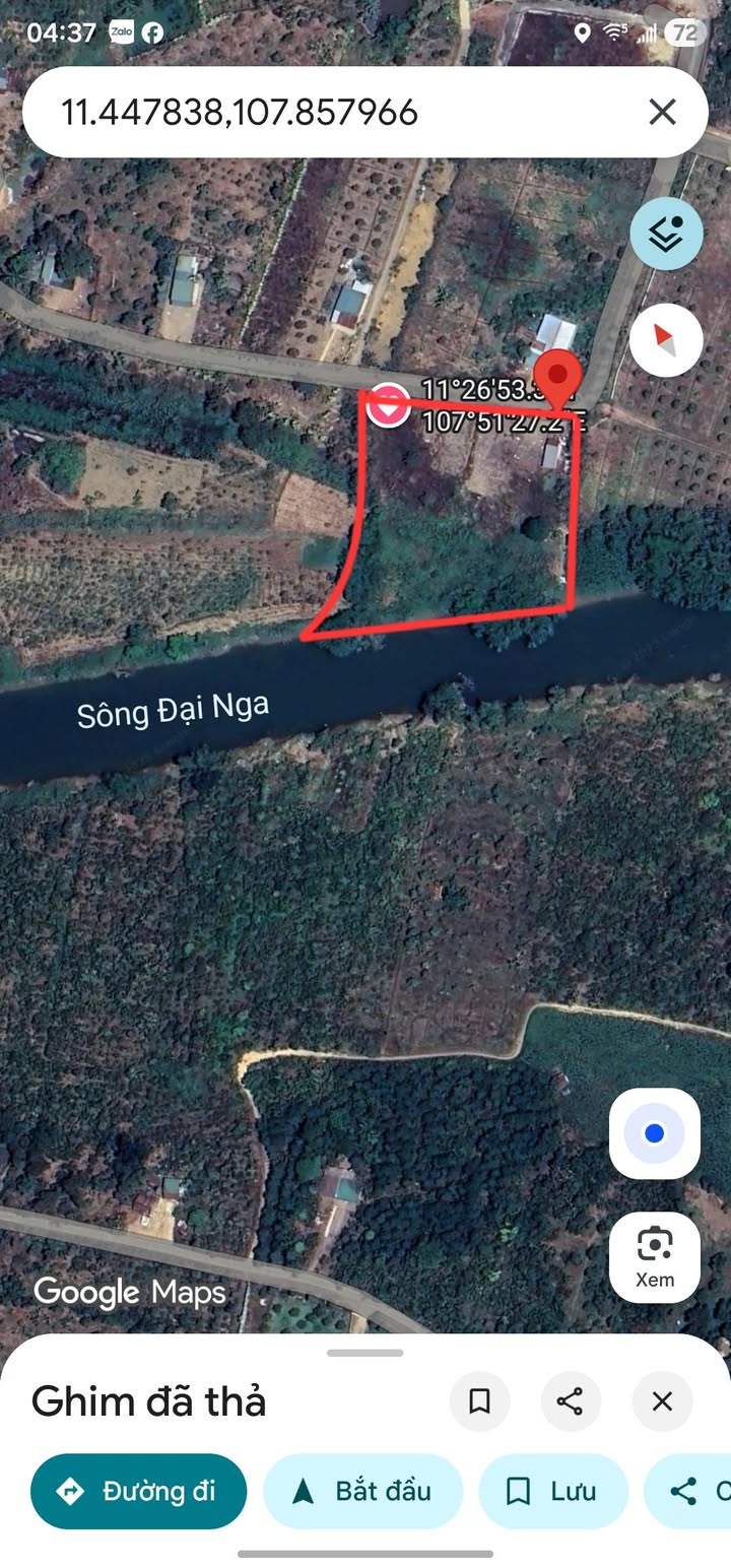 Đất nền Bảo Lâm 2000m² giá 3 tỷ - Mặt tiền sông thoáng mát!