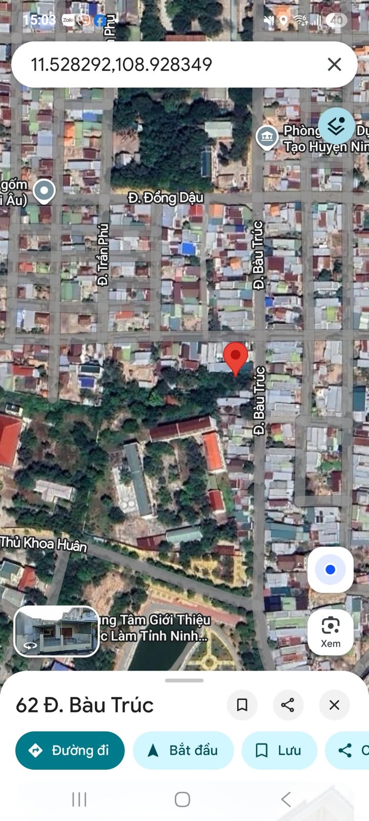 Đất nền mặt tiền đường Bàu Trúc, Phước Dân 600m² giá 5.25 tỷ - Cơ hội đầu tư sinh lời!