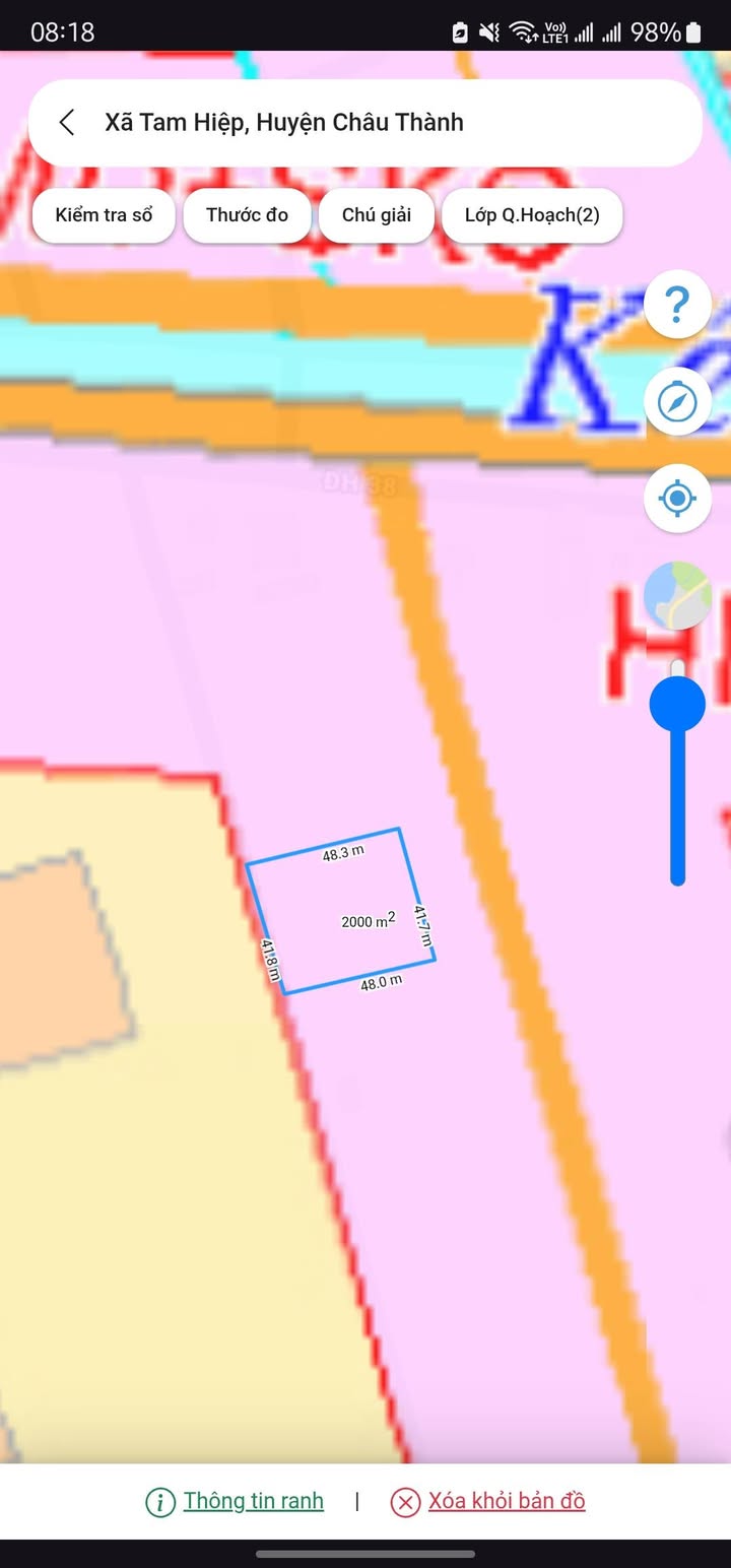 Đất vườn 2000m² tại Tam Hiệp, Tiền Giang - Giá chỉ 950 triệu, thích hợp nghỉ dưỡng!