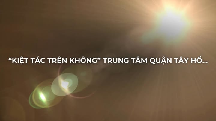 Căn hộ Duplex Celestine Westlake 173m² giá thỏa thuận - Tầm nhìn Hồ Tây vĩnh cửu!