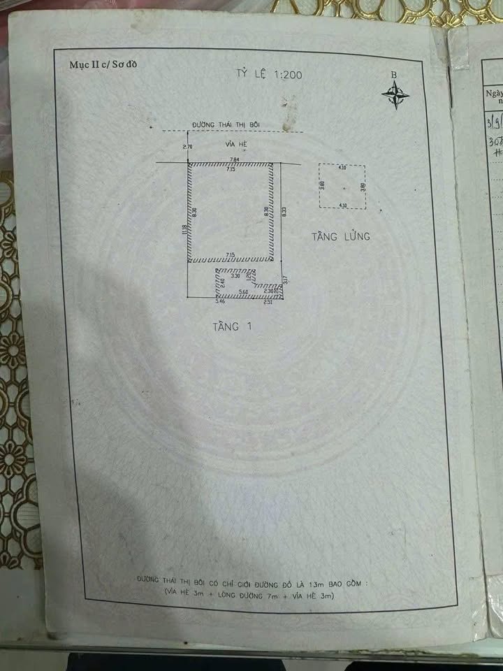 Nhà cấp 4 mặt tiền đường Thái Thị Bôi, Đà Nẵng, 89m² giá 10 tỷ - Kinh doanh thuận lợi!
