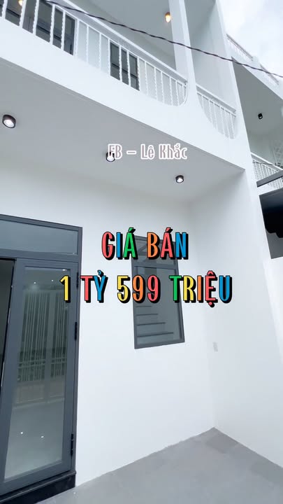 Nhà trệt lầu mới xây đường Rạch Ông Dựa, Long Tuyền 45m² giá 1.599 tỷ - Sẵn sàng vào ở!