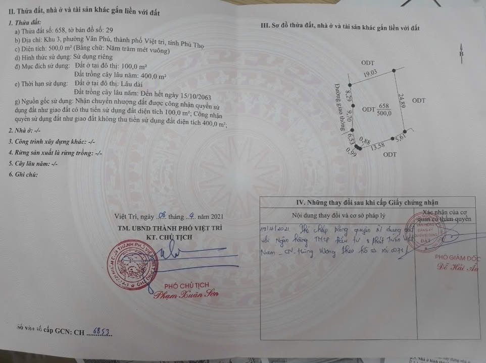 Đất nền khu phố 3 Vân Phú 500m² giá 12 triệu - Cơ hội đầu tư hiếm có!