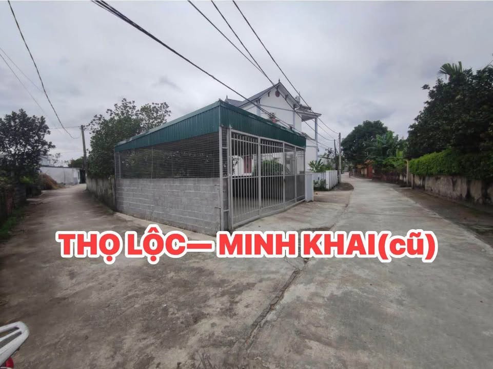 Đất lô góc 75m² tại Thọ Lộc, Minh Khai - Giá chỉ 500 triệu, cơ hội đầu tư tuyệt vời!