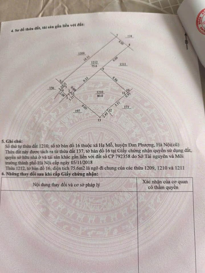Đất nền Hạ Mỗ, Đan Phượng 80m² giá chỉ 5x triệu - Cơ hội đầu tư tuyệt vời!