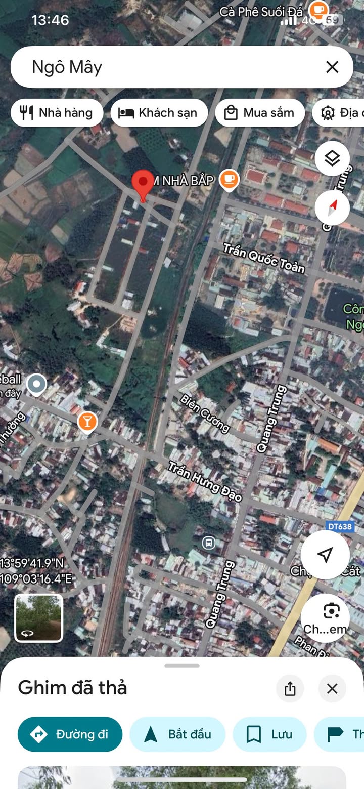 Đất nền Ngô Mây, Phù Cát 114m² giá 780 triệu - Sổ hồng đầy đủ