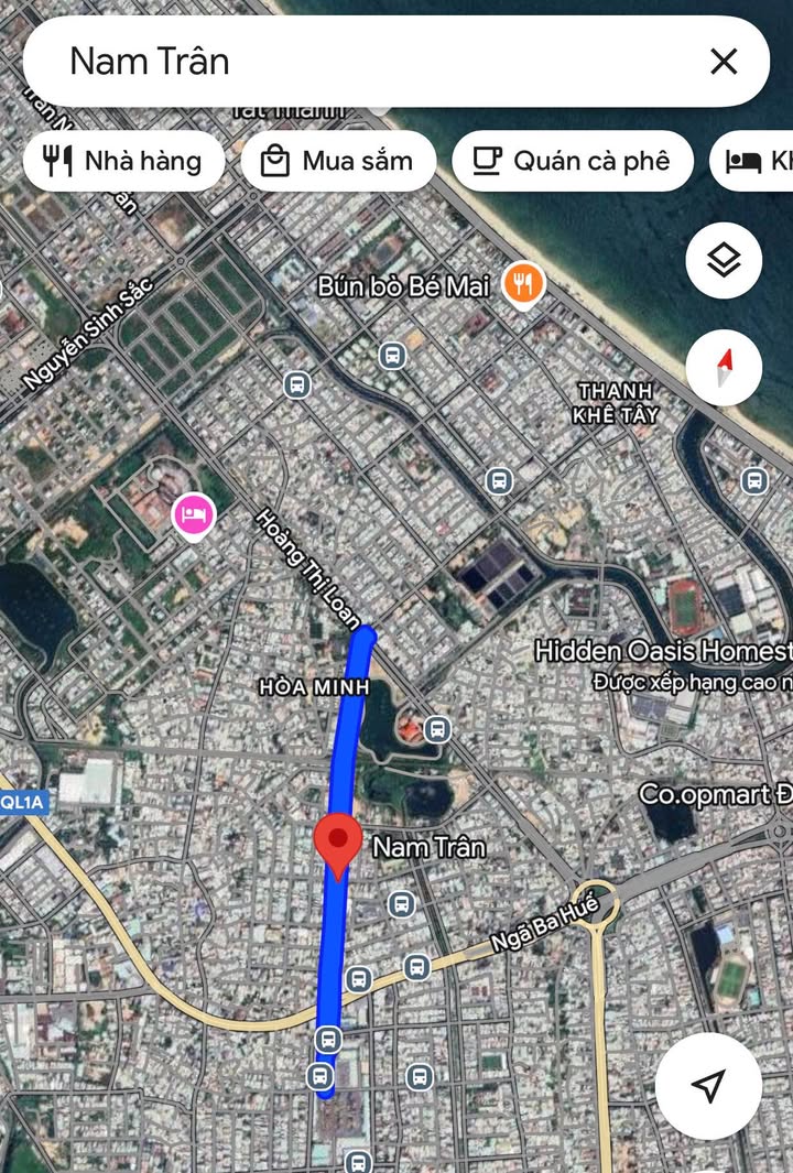 Nhà mặt tiền đường Nam Trân, Đà Nẵng 205m² - Đầu tư sinh lời ngay!