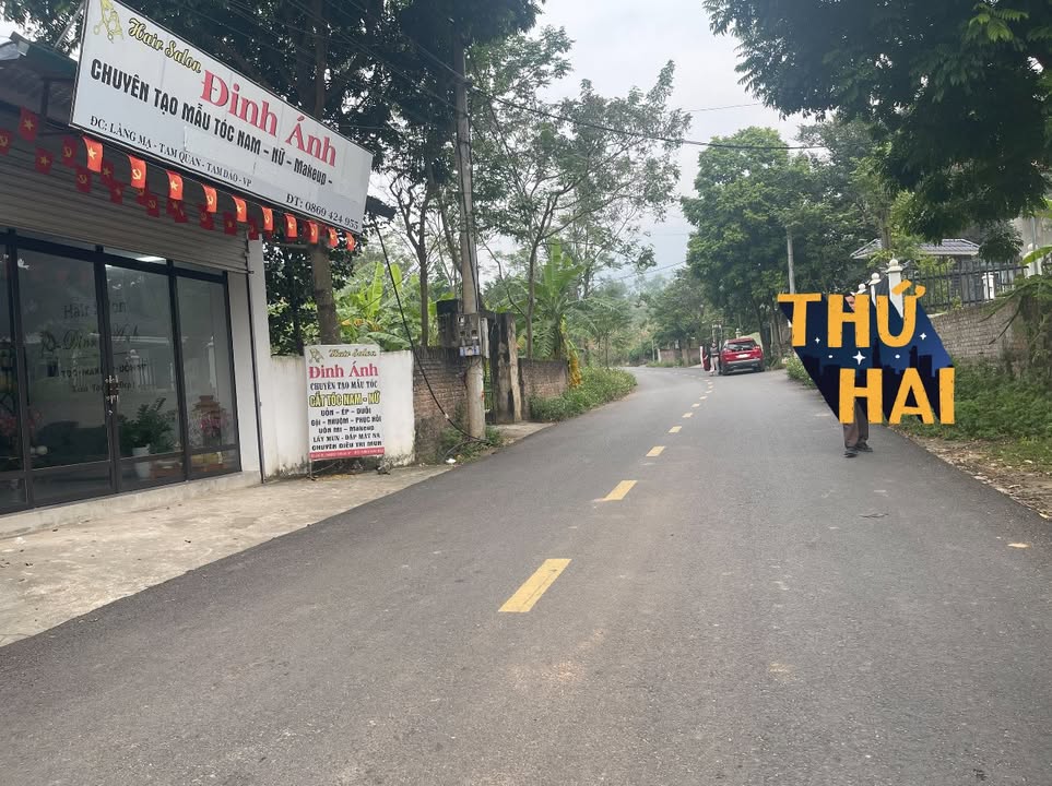 Đất nền Tam Quan - Tam Đảo 500m² giá 2 tỷ - Đầu tư sinh lời ngay!