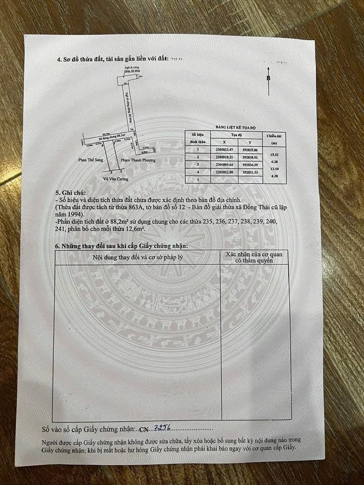Đất nền Đồng Thái - An Dương 59m² giá 1.3 tỷ - Cơ hội đầu tư tuyệt vời!