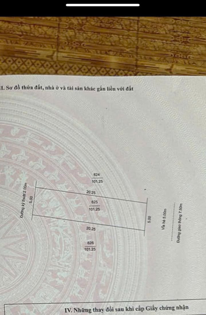 Đất Khu Đô Thị Trần Hưng Đạo, TP Hải Dương 101,25m² giá 4 tỷ - Cơ hội đầu tư tuyệt vời!