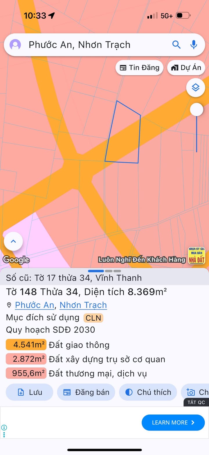 Đất nền Vĩnh Thanh Nhơn Trạch 1000m² giá 800 triệu - Hạ giá bán gấp!