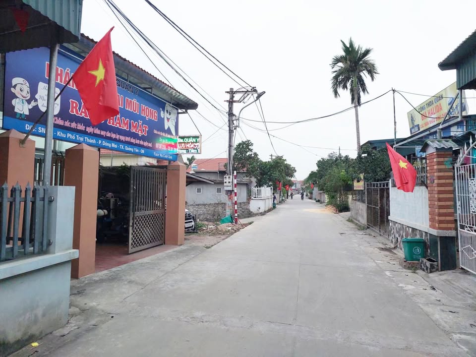 Đất nền mặt tiền 2 mặt gần KCN Đông Mai, Quảng Yên 263m² - Tiềm năng kinh doanh vượt trội!