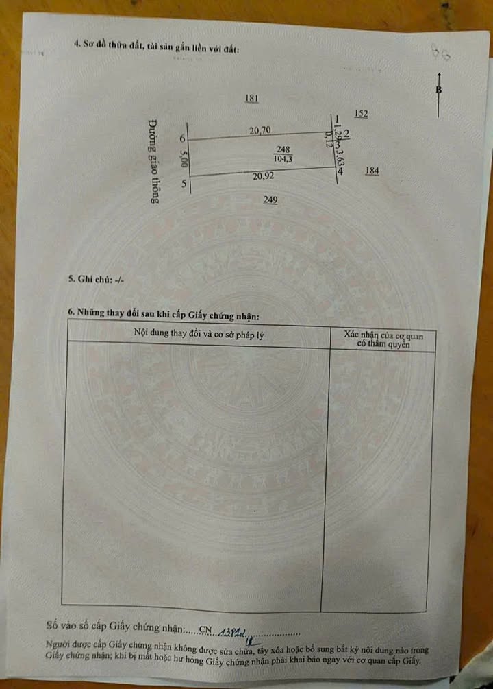 Lô đất Diễn Châu 104,3m² giá 1,5 tỷ - Vị trí đắc địa cho đầu tư!