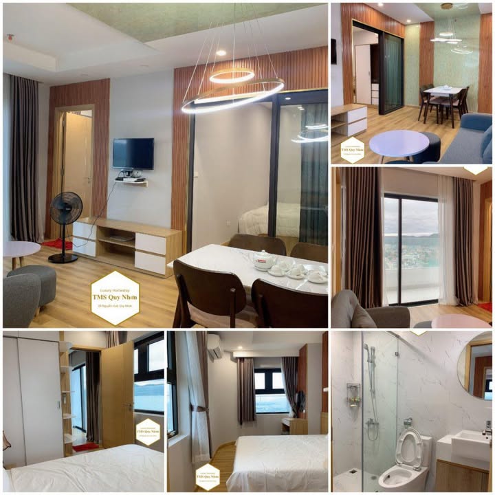 Căn hộ TMS Quy Nhơn 47m² giá 6 triệu - View biển tuyệt đẹp