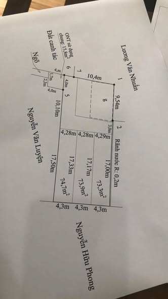 Đất thổ cư Phản, Lưu Kiếm, Thủy Nguyên 73m² giá 900 triệu - Cơ hội đầu tư vàng!