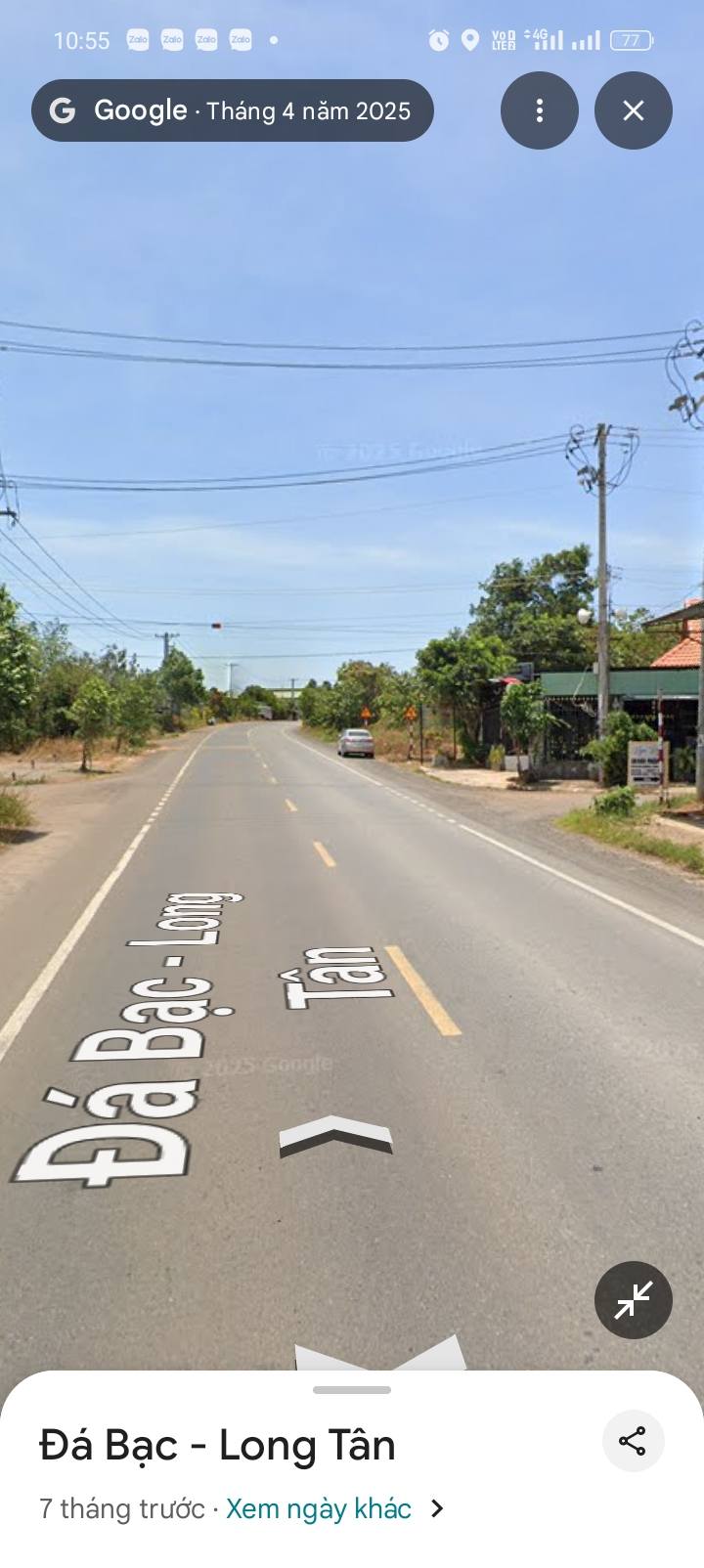 Đất thổ cư 165m² tại mặt tiền đường 765, xã Long Tân - Giá chỉ 1.15 tỷ!