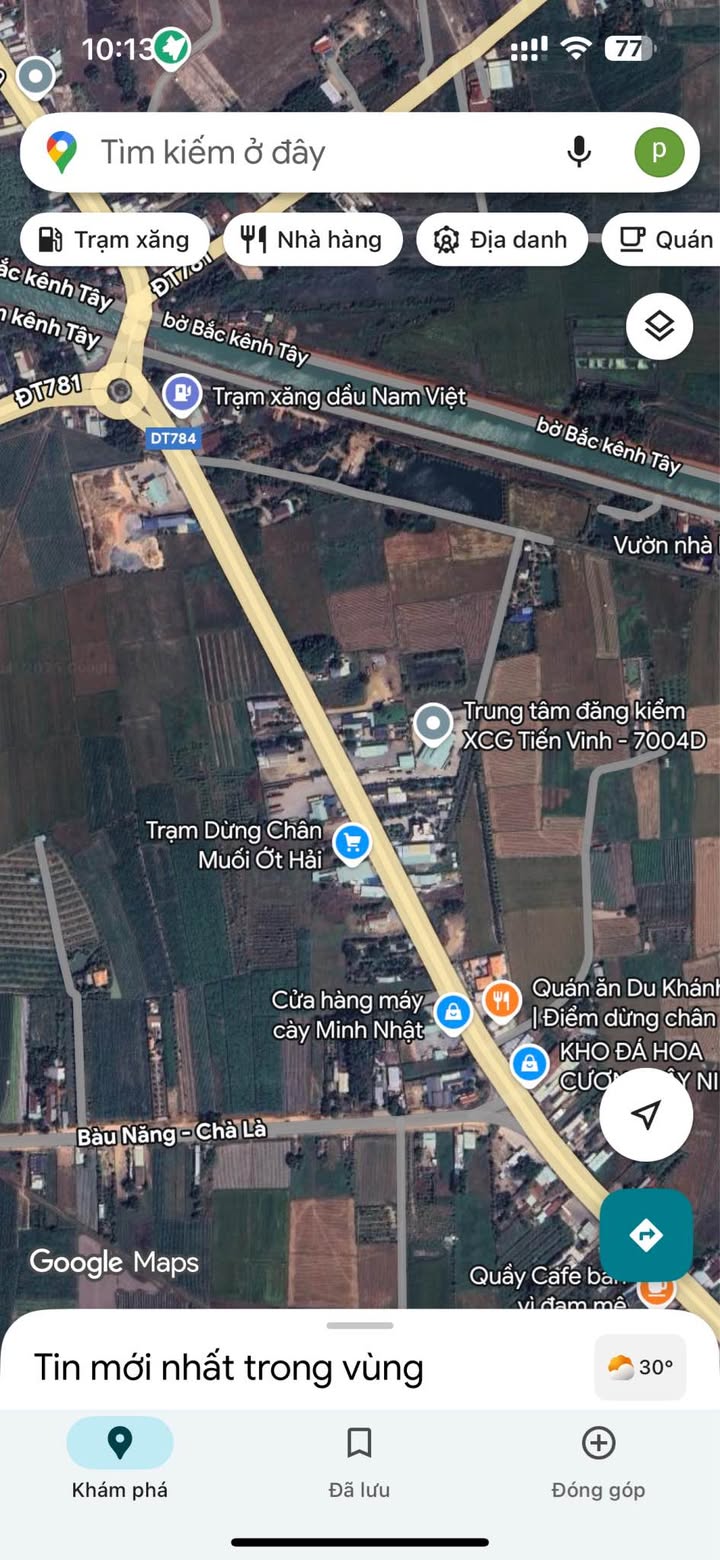 Đất công Ninh Thạnh Tây Ninh 6000m² giá 4.5 tỷ - Tiềm năng kinh doanh sinh thái