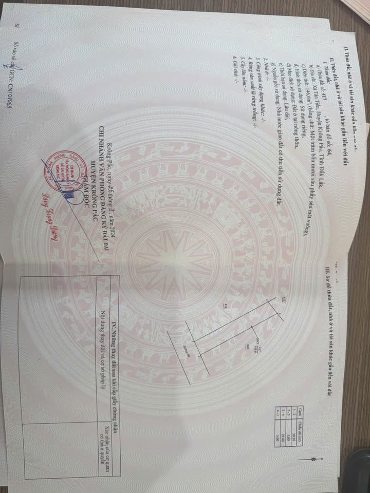 Đất thổ cư Tân Tiến Krông Pắc 150m² giá 265 triệu - Cơ hội đầu tư hấp dẫn!