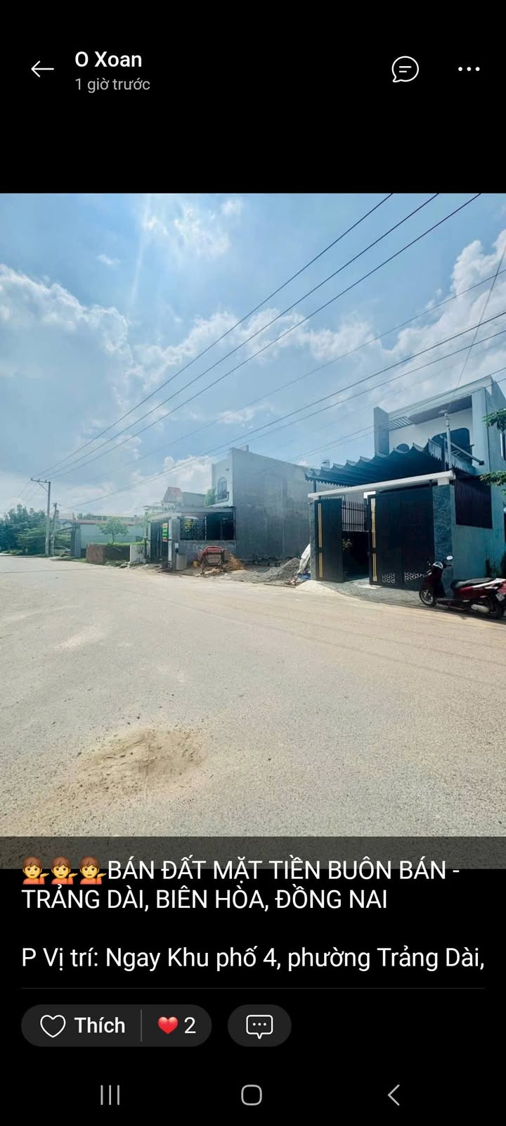 Đất mặt tiền buôn bán Trảng Dài, Biên Hòa 112.5m² giá 2.75 tỷ - Cơ hội đầu tư tuyệt vời!