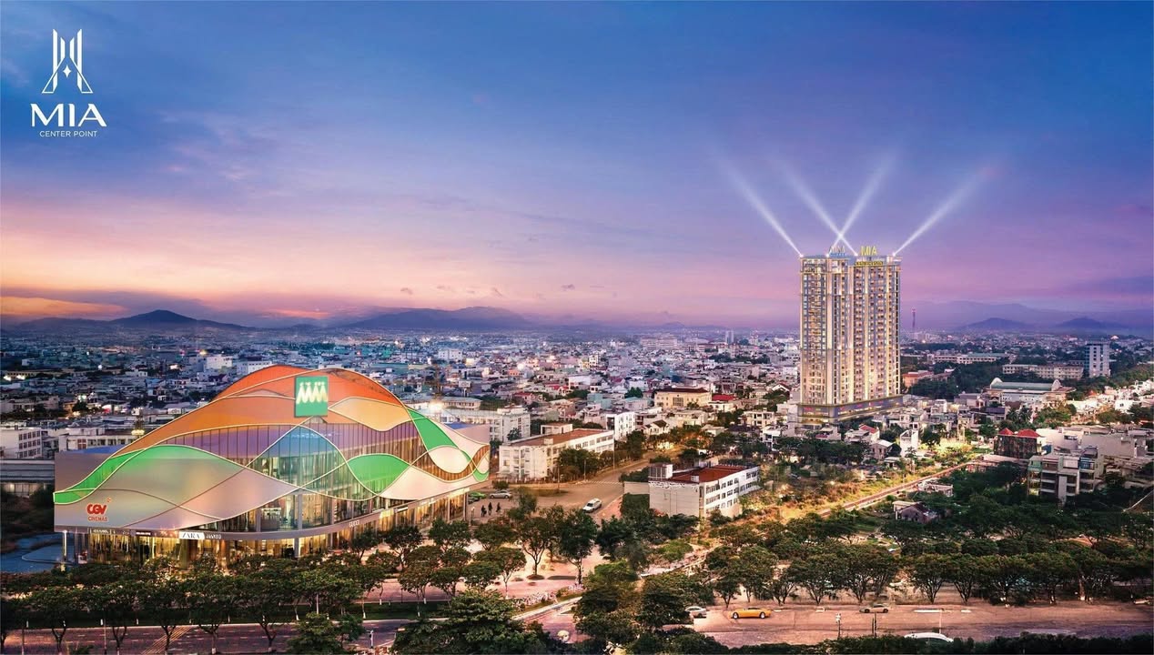 Căn hộ Mia Center Point Đà Nẵng 63m² giá 2 tỷ - Bàn giao đầy đủ nội thất!