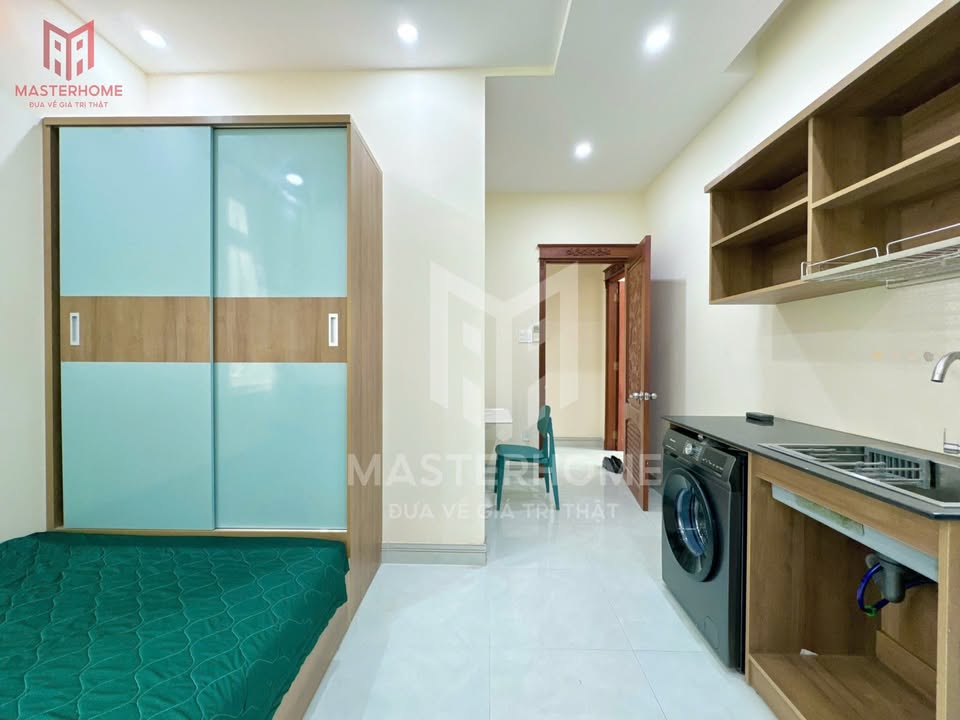 Phòng cho thuê tại Cư xá Phan Đăng Lưu, Bình Thạnh - Nội thất đầy đủ, cửa sổ trời thoáng đãng!