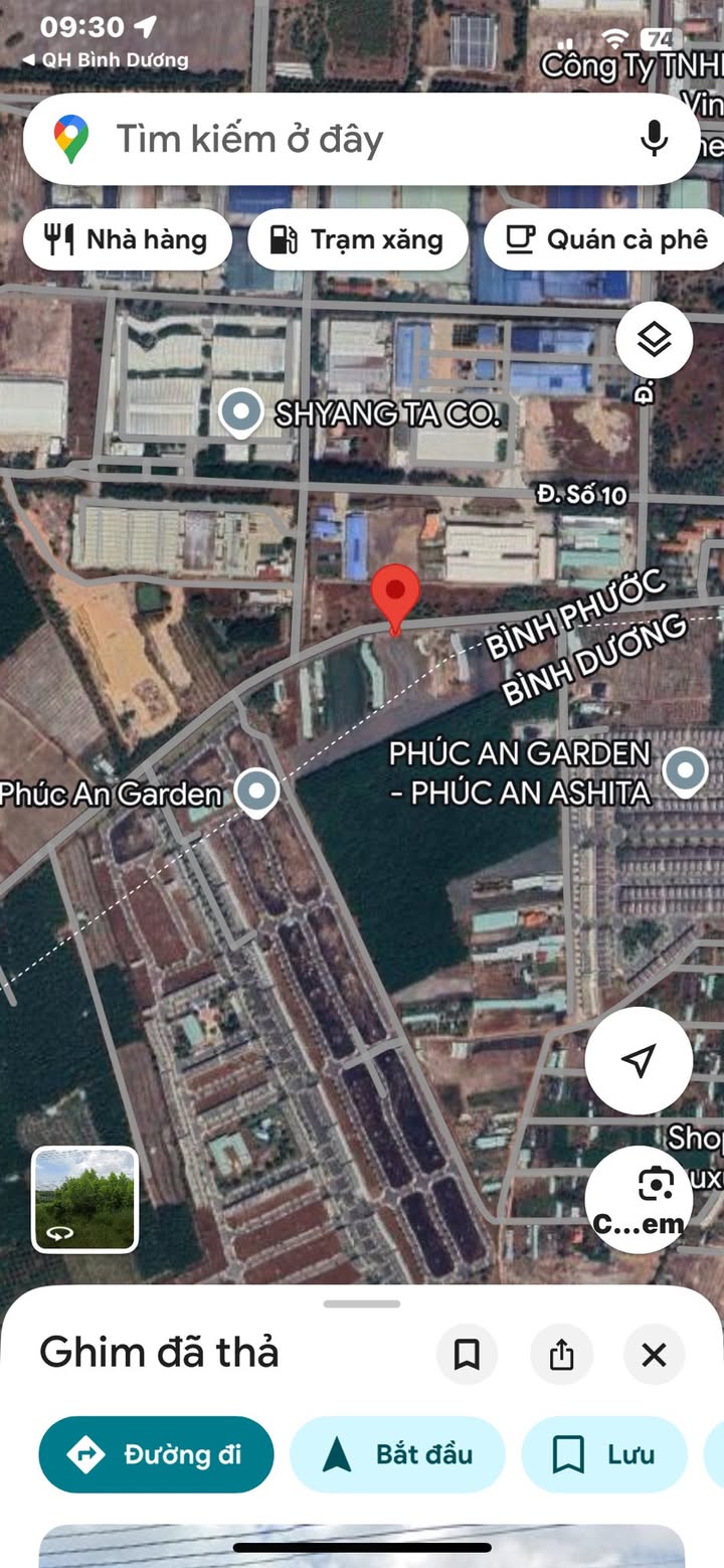 Đất nền Trừ Văn Thố, Bàu Bàng 1100m² giá 3 tỷ - Vị trí đắc địa gần khu công nghiệp!