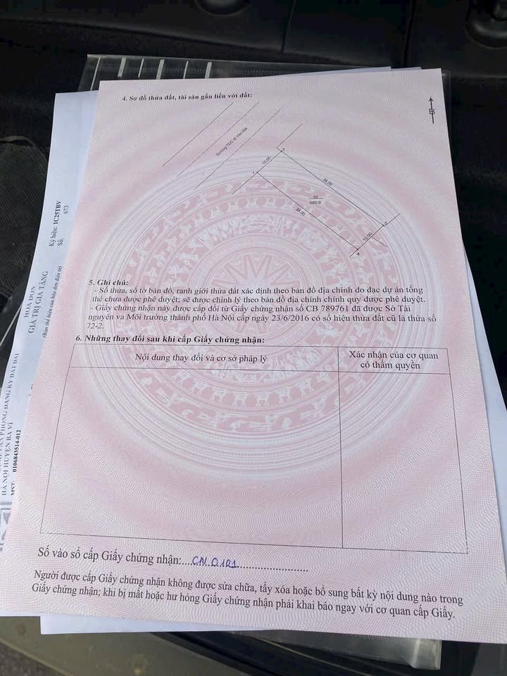 Đất nền tái định cư Đồng Mô B 380m² - View hồ tuyệt đẹp, cần thanh khoản nhanh!