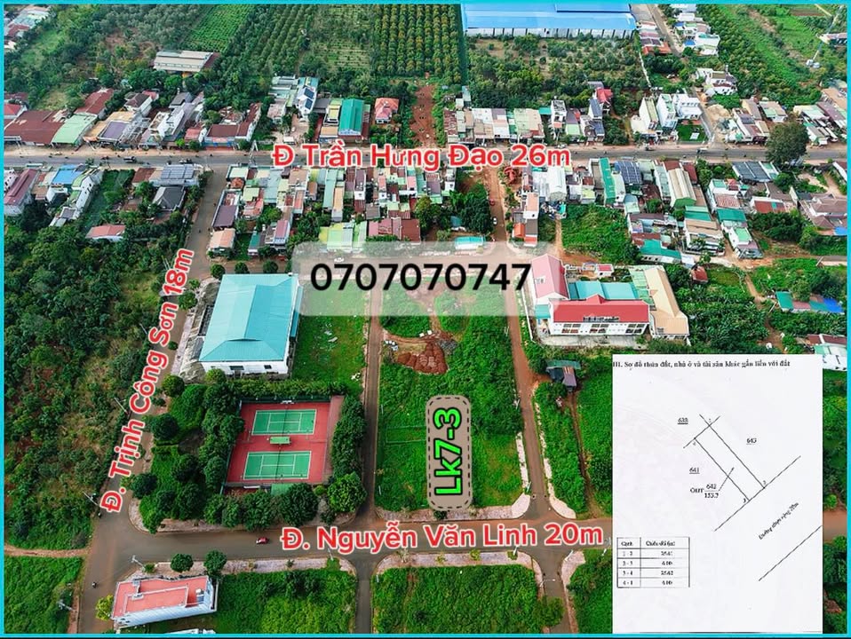 Đất nền Palama Buôn Hồ 153,7m² giá 2,7 tỷ - Cơ hội đầu tư tuyệt vời!