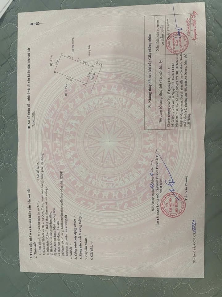 Lô đất đẹp Kiều Hạ 2, Quốc Tuấn, An Dương 50m² - Đường rộng ô tô vào tận nơi!