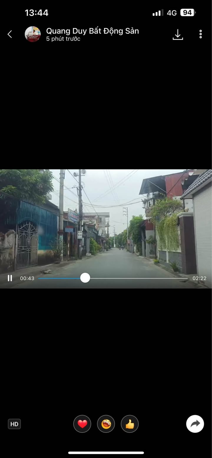 Đất thổ cư thôn Châu Tiến, xã Quỳnh Mỹ, 75m² giá 1 tỷ - Đường nhựa gần trung tâm!