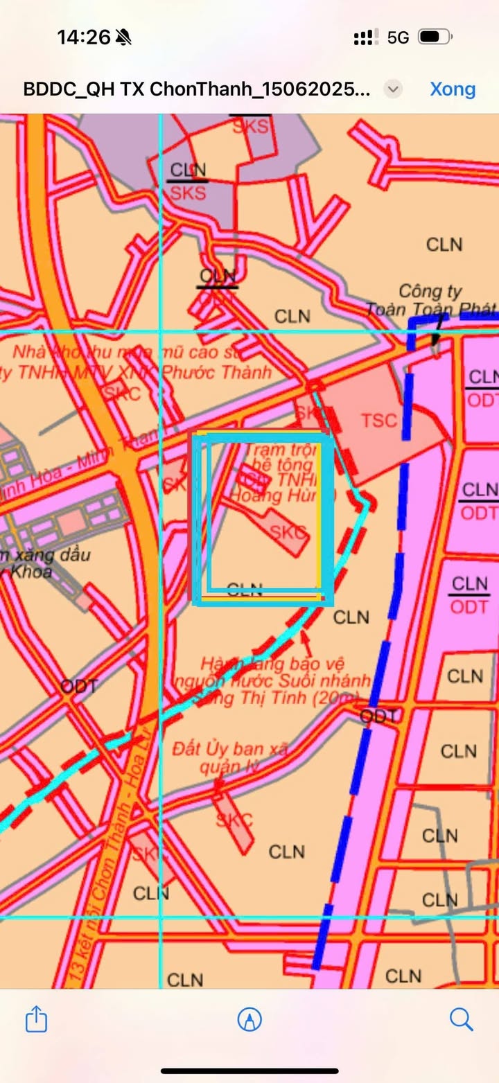 Đất nông nghiệp 2.9ha tại Minh Hưng, Chơn Thành - Tiềm năng đầu tư lớn!