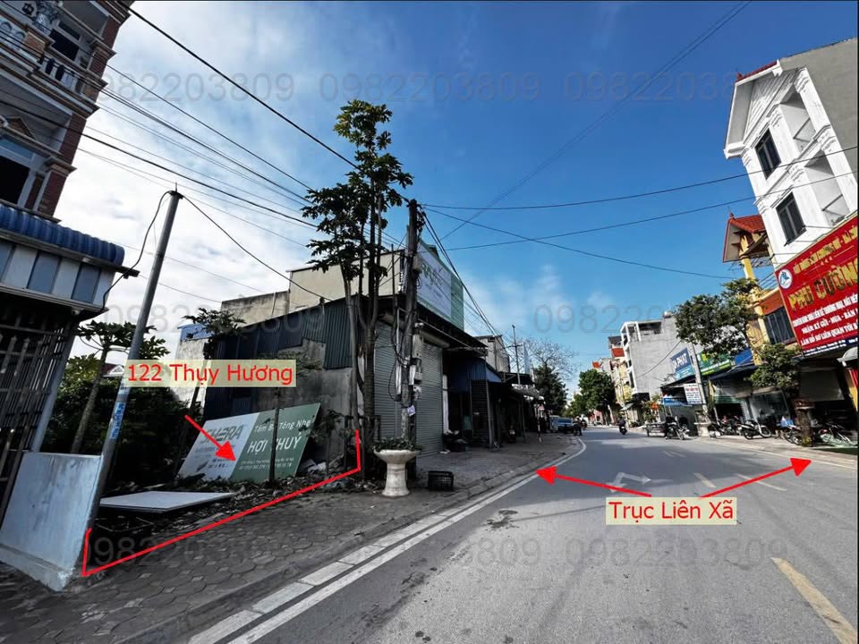 Đất kinh doanh 122m² Thụy Hương giá 7 tỷ - Mặt đường sầm uất, đầu tư sinh lời!