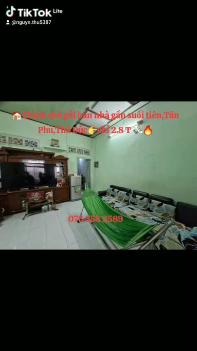 Nhà riêng Tân Phú, Thủ Đức 45m² giá 2.8 tỷ - Vị trí đắc địa, sổ hồng đầy đủ!