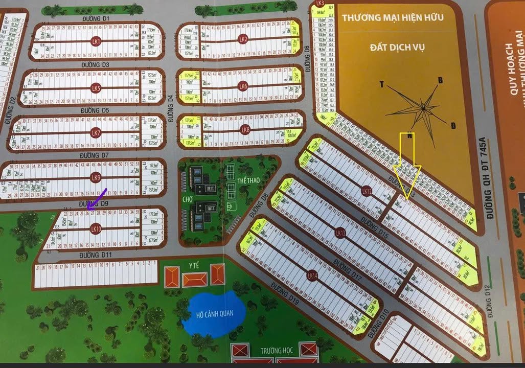 Đất nền Khu nhà ở Tân Lập Victory, Tân Uyên 80m² giá 1.6 tỷ - Sổ đỏ chính chủ sẵn sàng